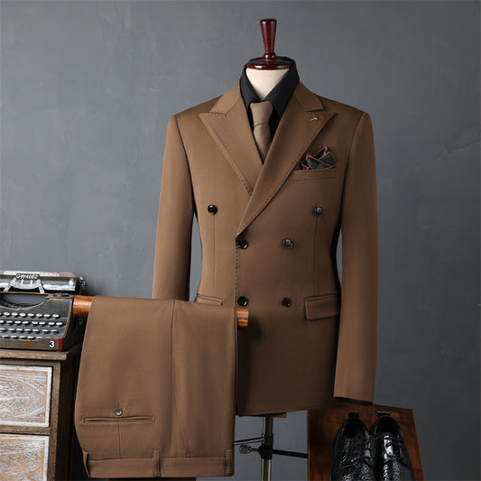 Oscar – Dubbel Geknoopt Pak voor Mannen