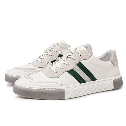 Anthony – Witte Vegan Leren Herenschoenen