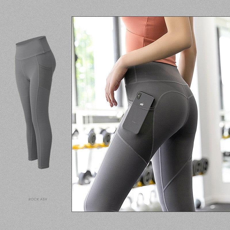 Sandra – Hoge Taille Strakke Elastische Heupbroeken
