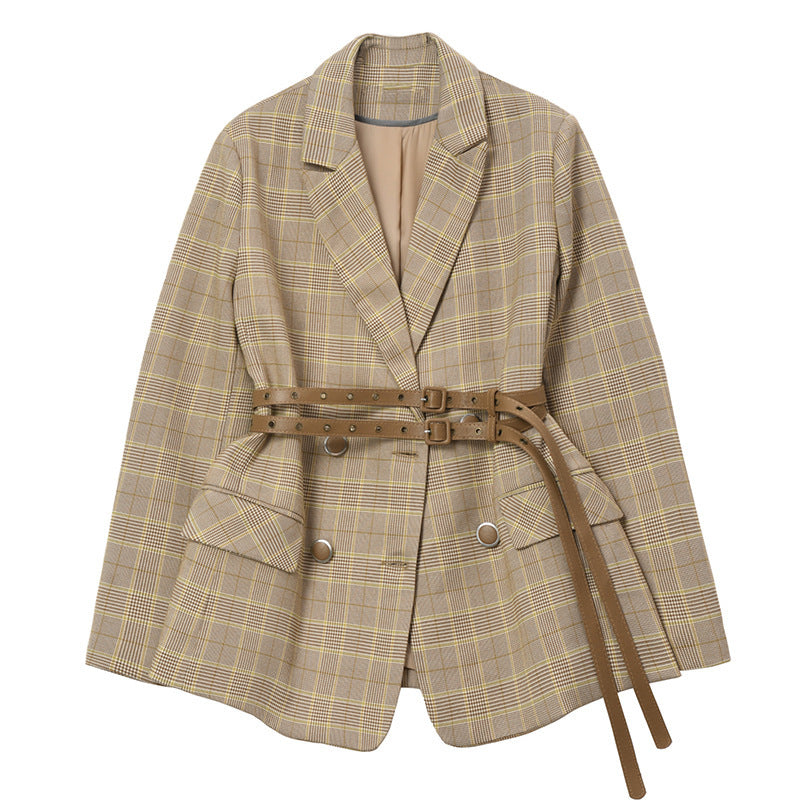Victoria – Geruite Blazer voor Dames