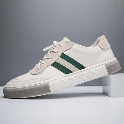 Anthony – Witte Vegan Leren Herenschoenen