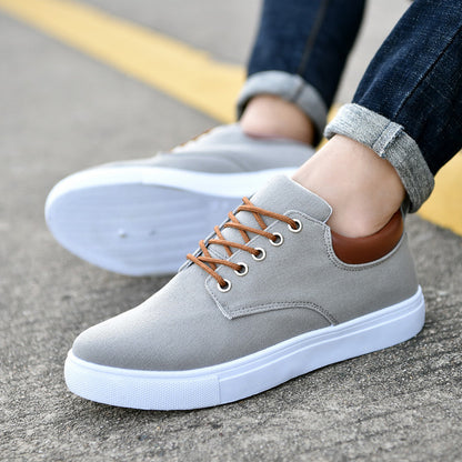 Jude – Lage Canvas Schoenen met Veters en Ademend Ontwerp