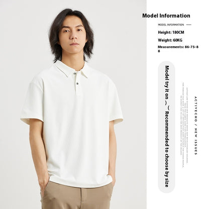 Donald – Eenvoudig Poloshirt met Korte Mouwen