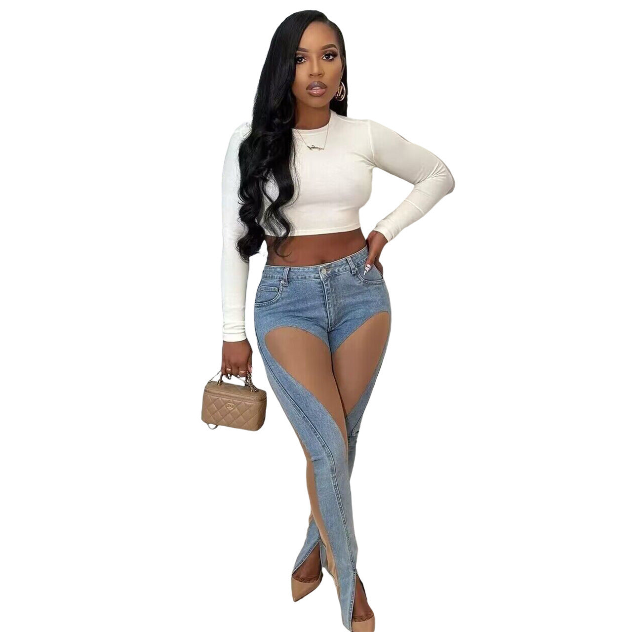 Donna – Transparante Stijlvolle Damesjeans