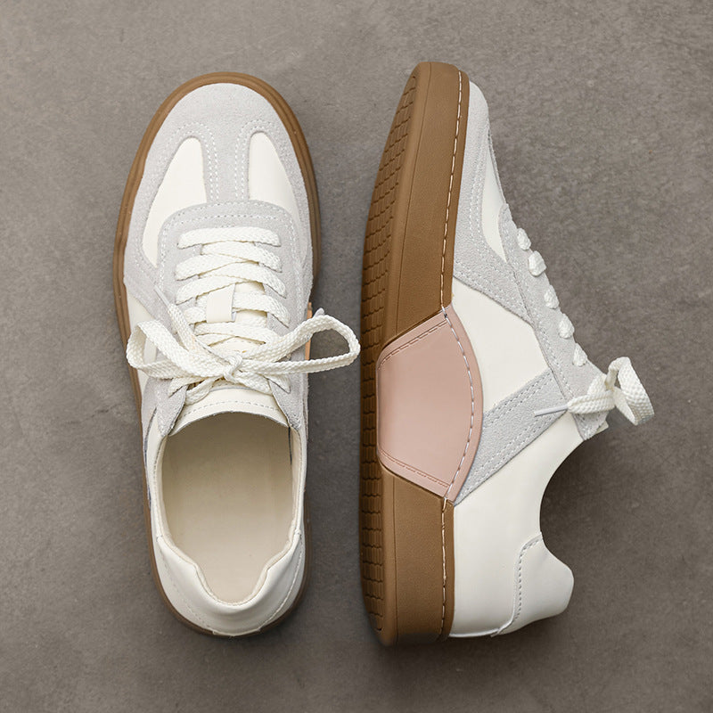 Terry – Witte Trainingsschoenen voor Heren in Populaire Japanse Stijl