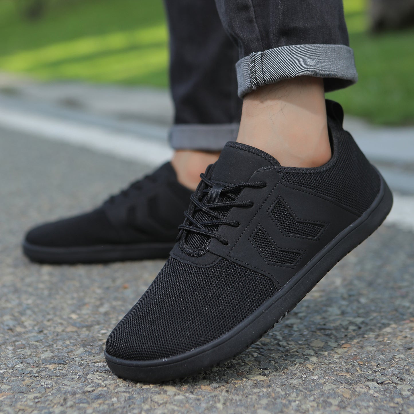 Jeremy – Brede Wandelschoenen met Ademend Vliegweefsel