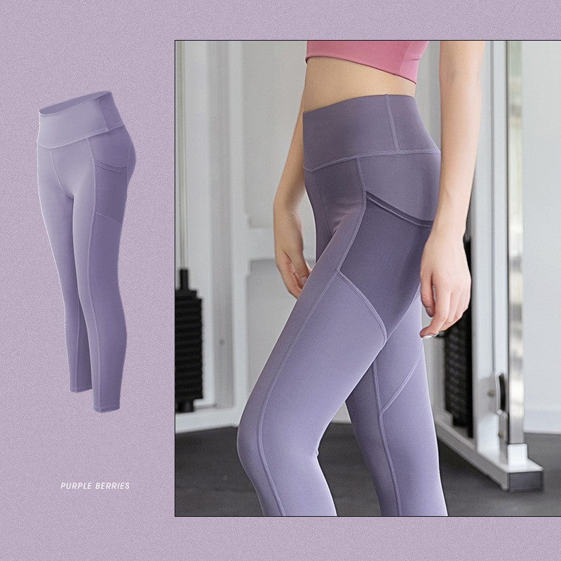 Sandra – Hoge Taille Strakke Elastische Heupbroeken