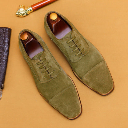 Eddie – Formele Oxfordschoenen van Premium Vegan Suède