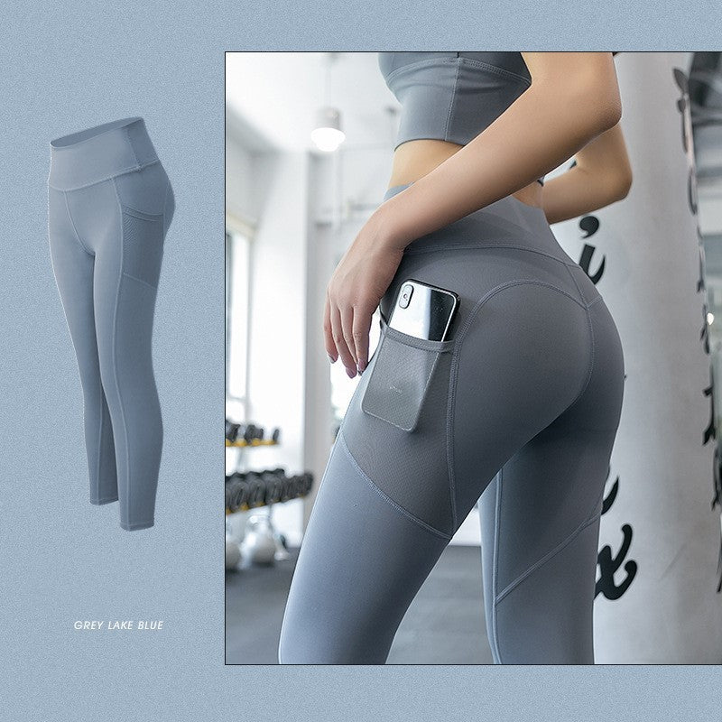 Sandra – Hoge Taille Strakke Elastische Heupbroeken
