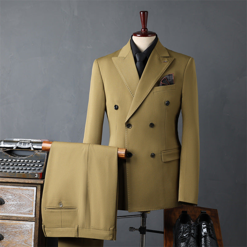 Oscar – Dubbel Geknoopt Pak voor Mannen