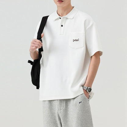 Karl – Ademend Retro Korte Mouw Polo voor de Zomer