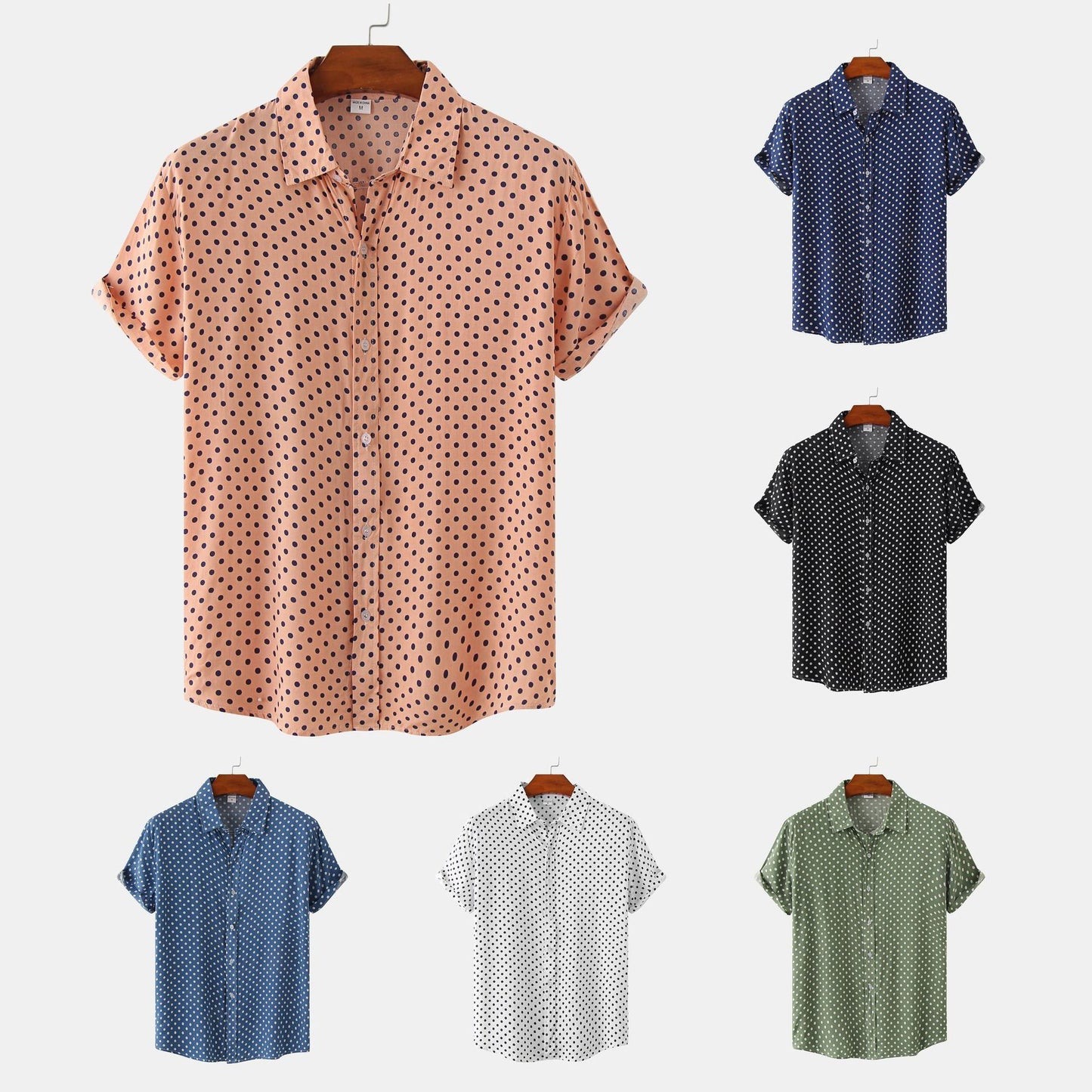 Frank – Bloemige Plus Size Overhemden voor Mannen