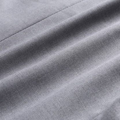 Ralph – Slim-fit Tweedelige Pak in Effen Kleur met Dubbele Knooprij