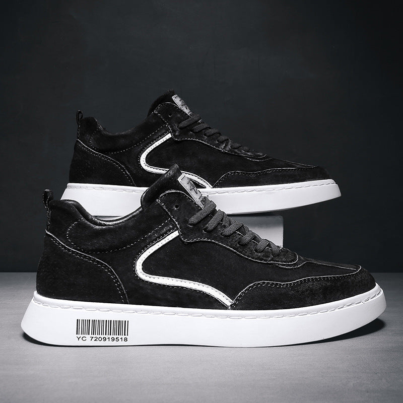 Tony – Lage Herenschoenen van Katoen met Britse Stijl