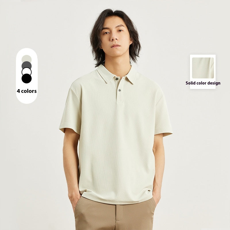 Donald – Eenvoudig Poloshirt met Korte Mouwen