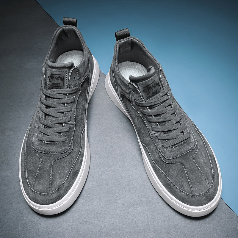 Tony – Lage Herenschoenen van Katoen met Britse Stijl