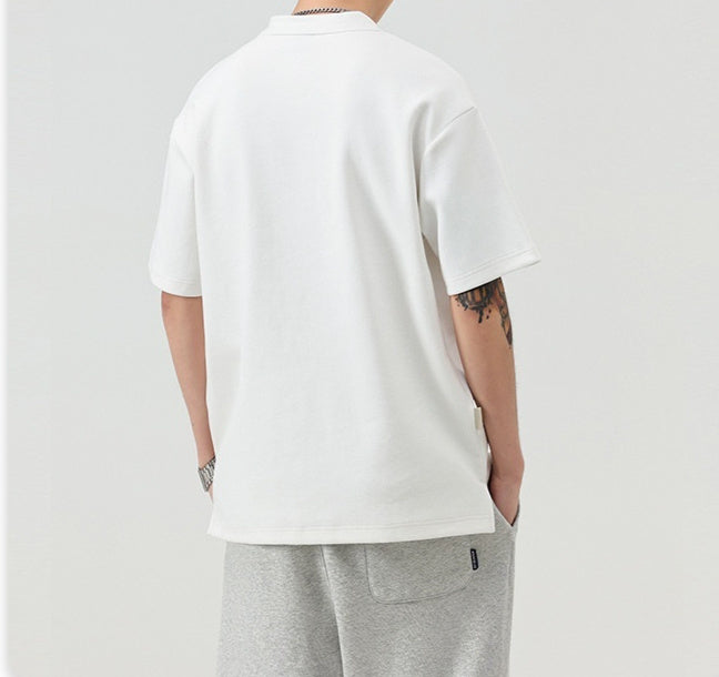 Karl – Ademend Retro Korte Mouw Polo voor de Zomer