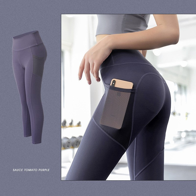 Sandra – Hoge Taille Strakke Elastische Heupbroeken