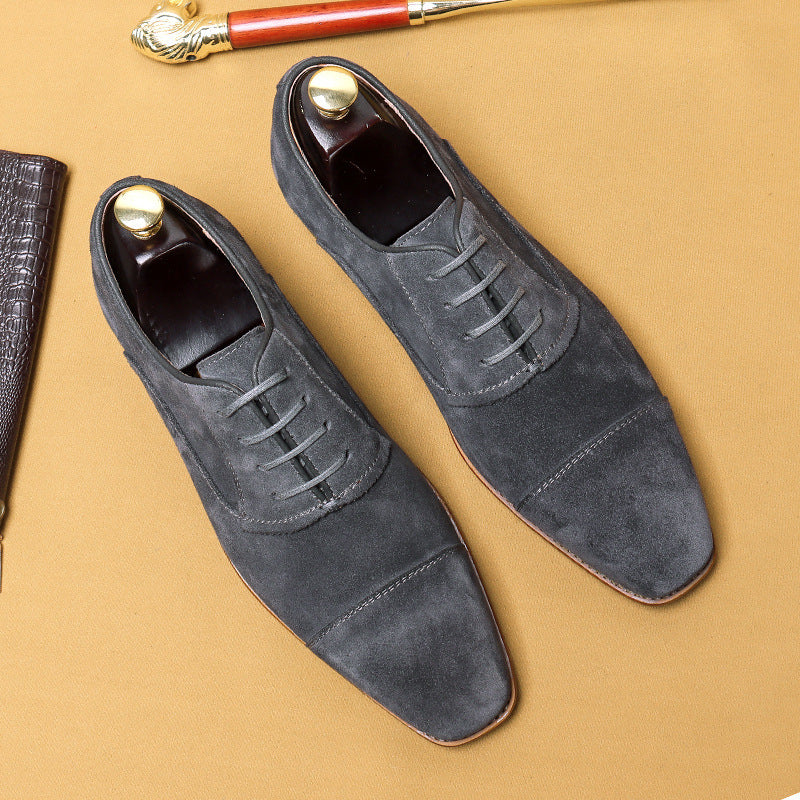 Eddie – Formele Oxfordschoenen van Premium Vegan Suède