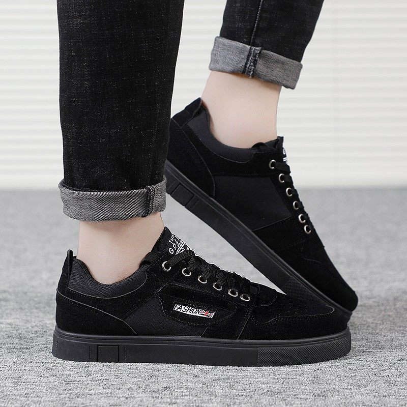 Dean – Casual Koreaanse Stijl Platte Panel Schoenen