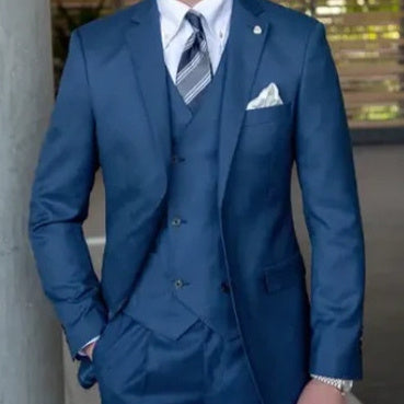 Shane – Stijlvolle Eenvoudige Mannenpak Drie Stukken