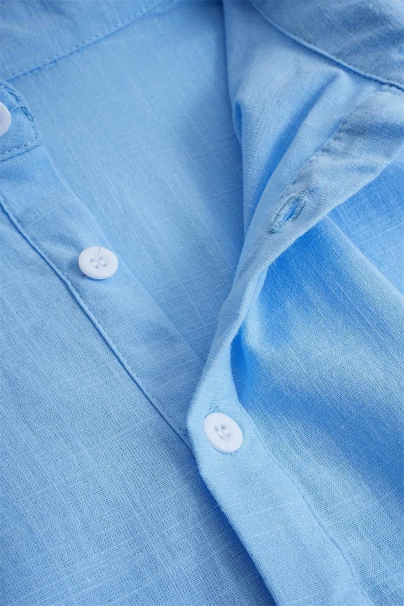 Kelvin – Effen Kleur Polo Kraag Vrijetijdsmode Tops