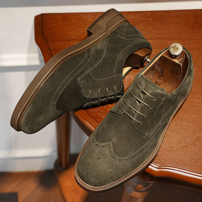 Jon – Vintage Ademend Schoen van Premium Vegan Suède