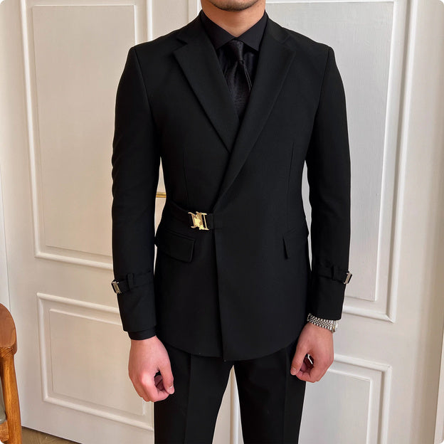 Ron – Slimfit Britse Business Stijl Pakset