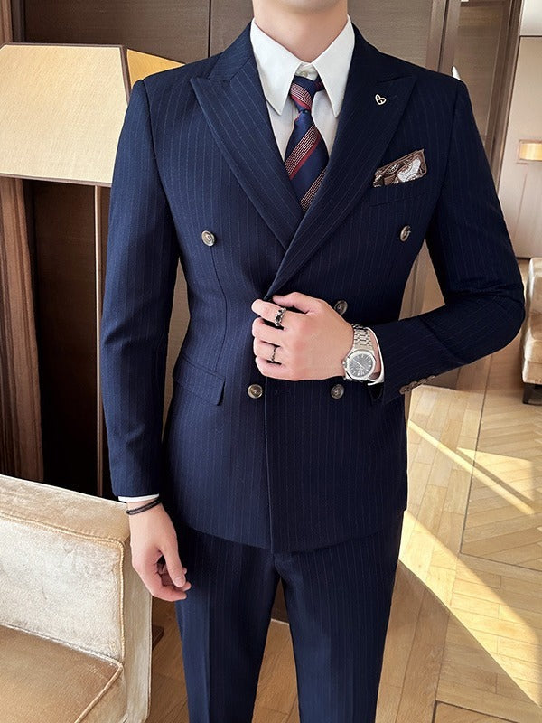 Harvey – Slank Herenpak met Strepen