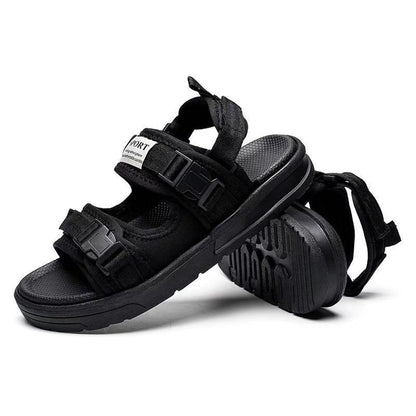 Gabriel – Sportieve Vegan Sandalen en Slippers met Klittenband