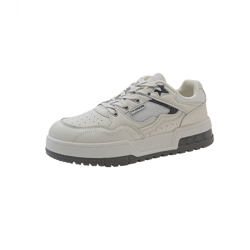 Natasha – Lage Sneakers met Sportief Mesh Ontwerp