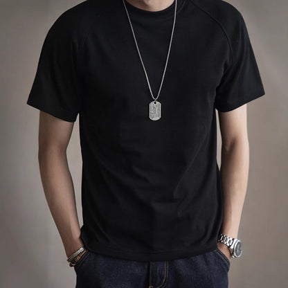 Eric – Zware Ronde Hals T-shirt van 300g