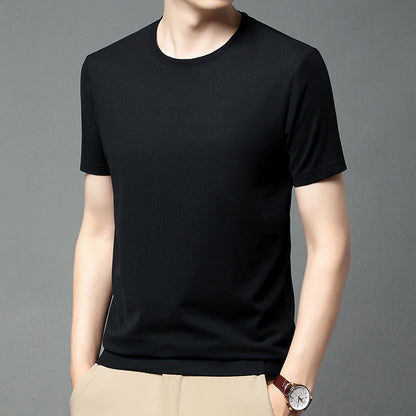 Jason – Klassiek Losse Sneldrogende T-shirt Met Ronde Hals Voor Mannen