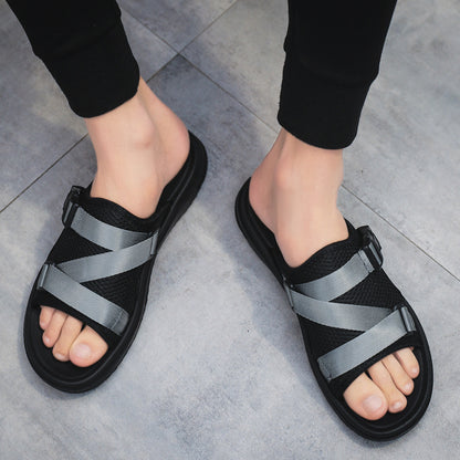 Gareth – Ademend Mesh Heren Slippers