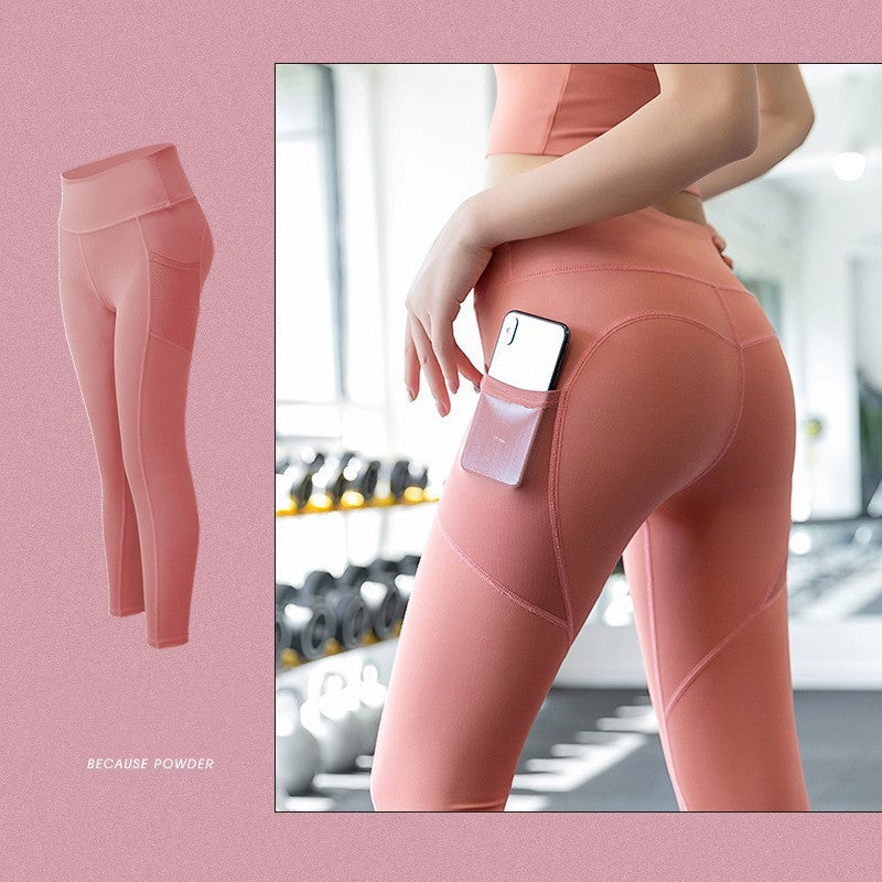 Sandra – Hoge Taille Strakke Elastische Heupbroeken