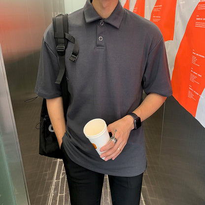 Dominic – Koreaanse Korte Mouwen Polo Voor Mannen