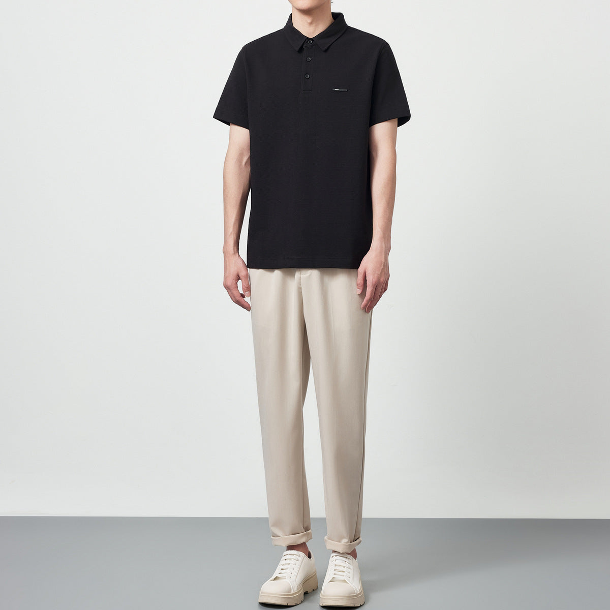 Harry – Eenvoudig Gestreept Korte Mouw Polo