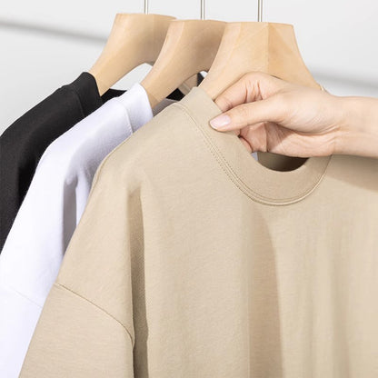 Tara – Losse Grote Maten Korte Mouwen T-shirt Ronde Hals