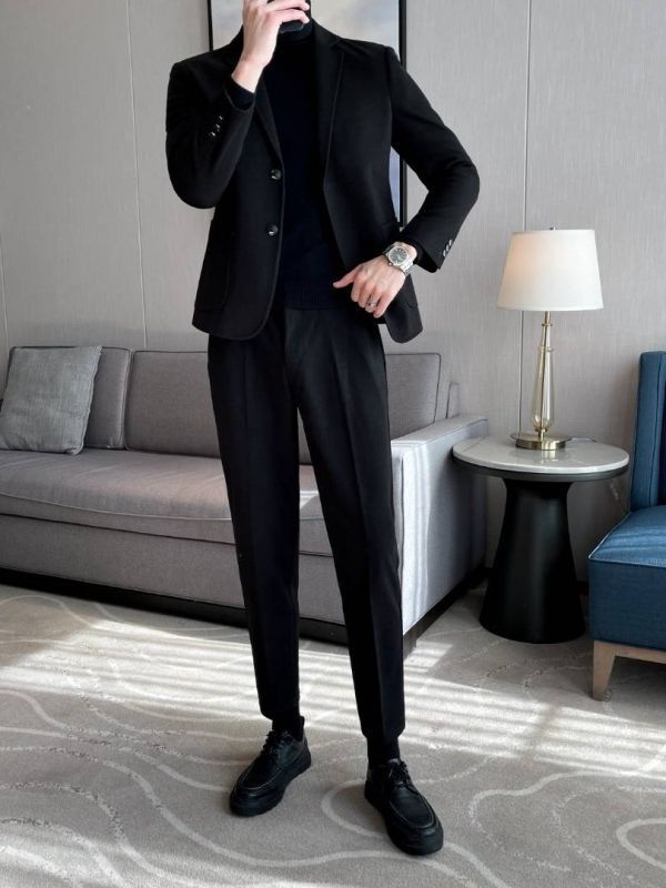 Ken – Dikke Wol Blazer voor Vrije Tijd