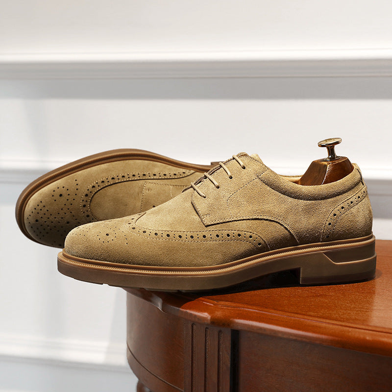 Jon – Vintage Ademend Schoen van Premium Vegan Suède