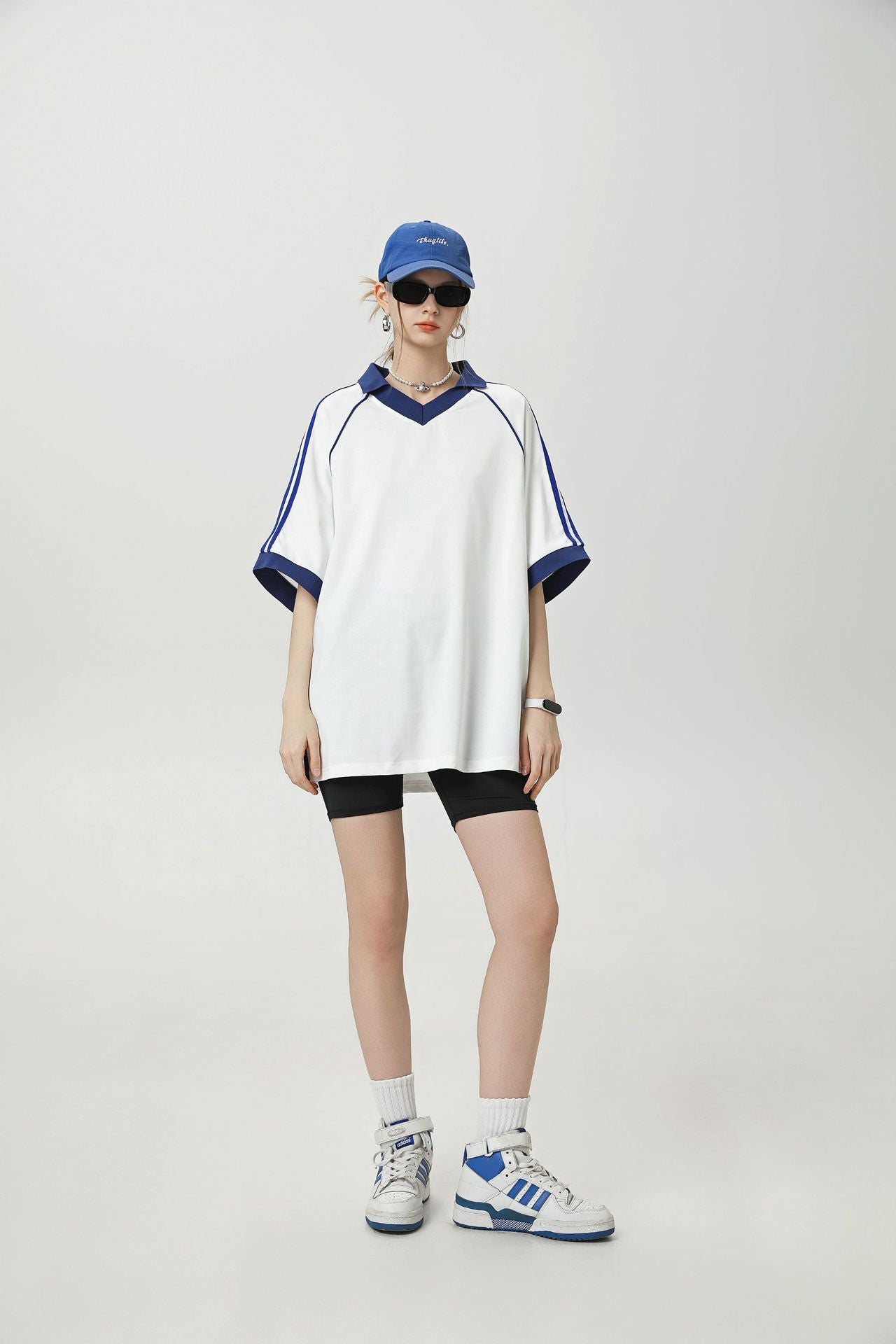 Mandy – Losvallende Casual Top met Halve Mouwen