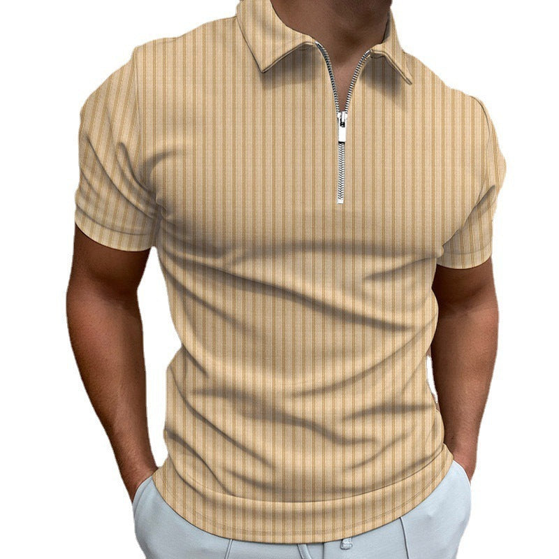Roy – Poloshirt met Ritsstrepen
