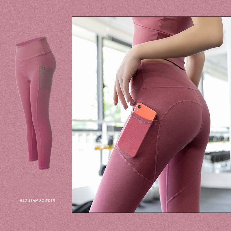 Sandra – Hoge Taille Strakke Elastische Heupbroeken