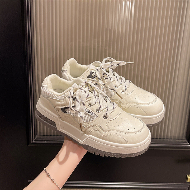 Natasha – Lage Sneakers met Sportief Mesh Ontwerp