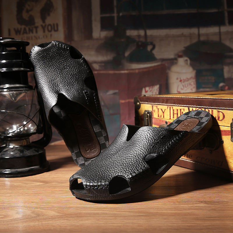 Mark – Waterdichte Heren Slippers met Gesloten Neus