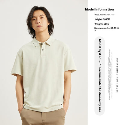 Donald – Eenvoudig Poloshirt met Korte Mouwen