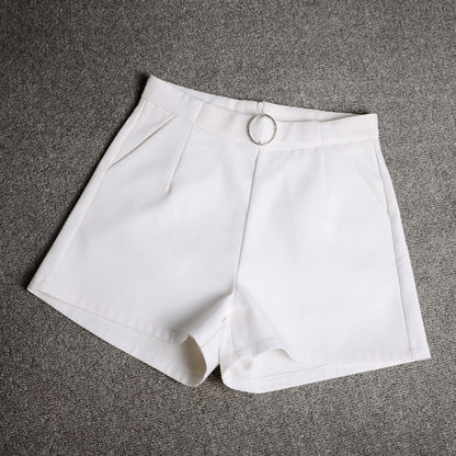 Gabrielle – Hoge Taille Korte Broek voor Zomer