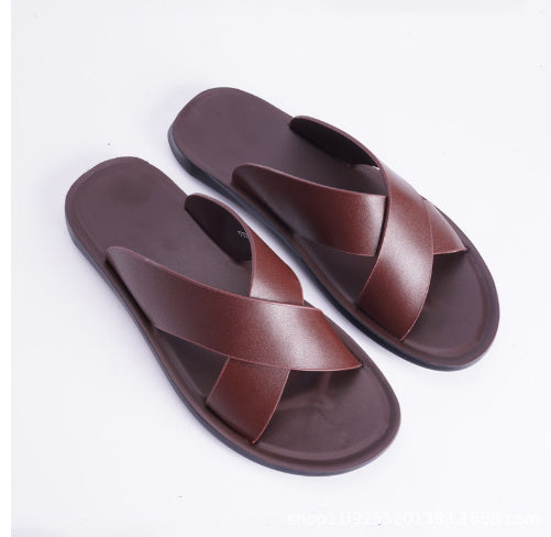 Joel – Antislip Sandalen van Vegan Leer