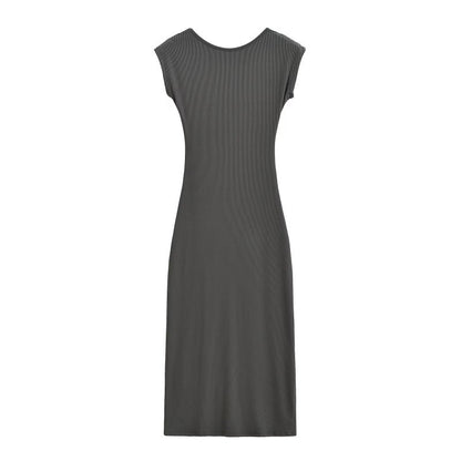 Women's Fashion Slim-fit Sheath Backless Dress