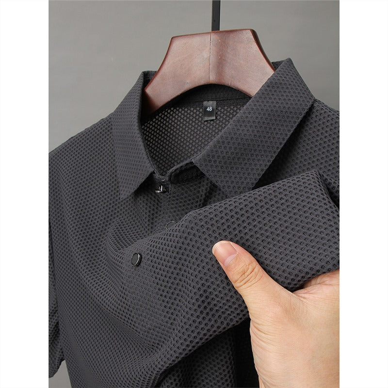 Dan – Mode IJs Zijde Korte Mouw T-shirt